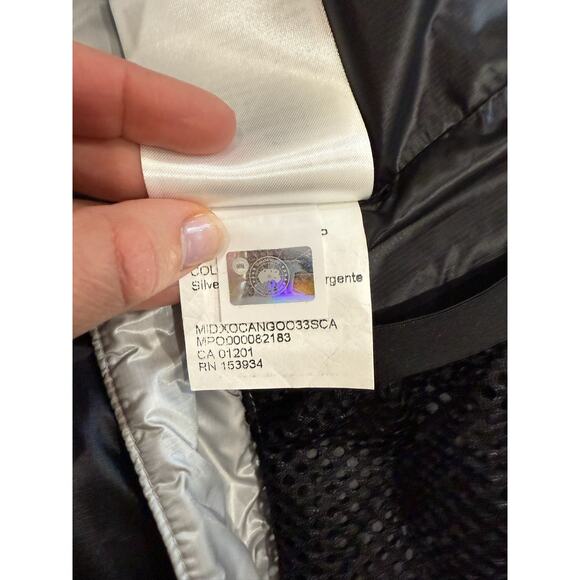 Canada Goose Womens XS Cypress Puffer Down Parka Winter Coat Silverbirch Gray - Picture 8 of 12